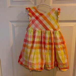 Mayoral Gingham Dress Size 36 months